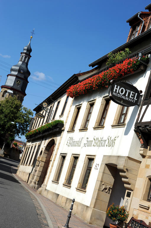 Weinkastell Zum Weissen Ross Hotel Kallstadt Exterior photo